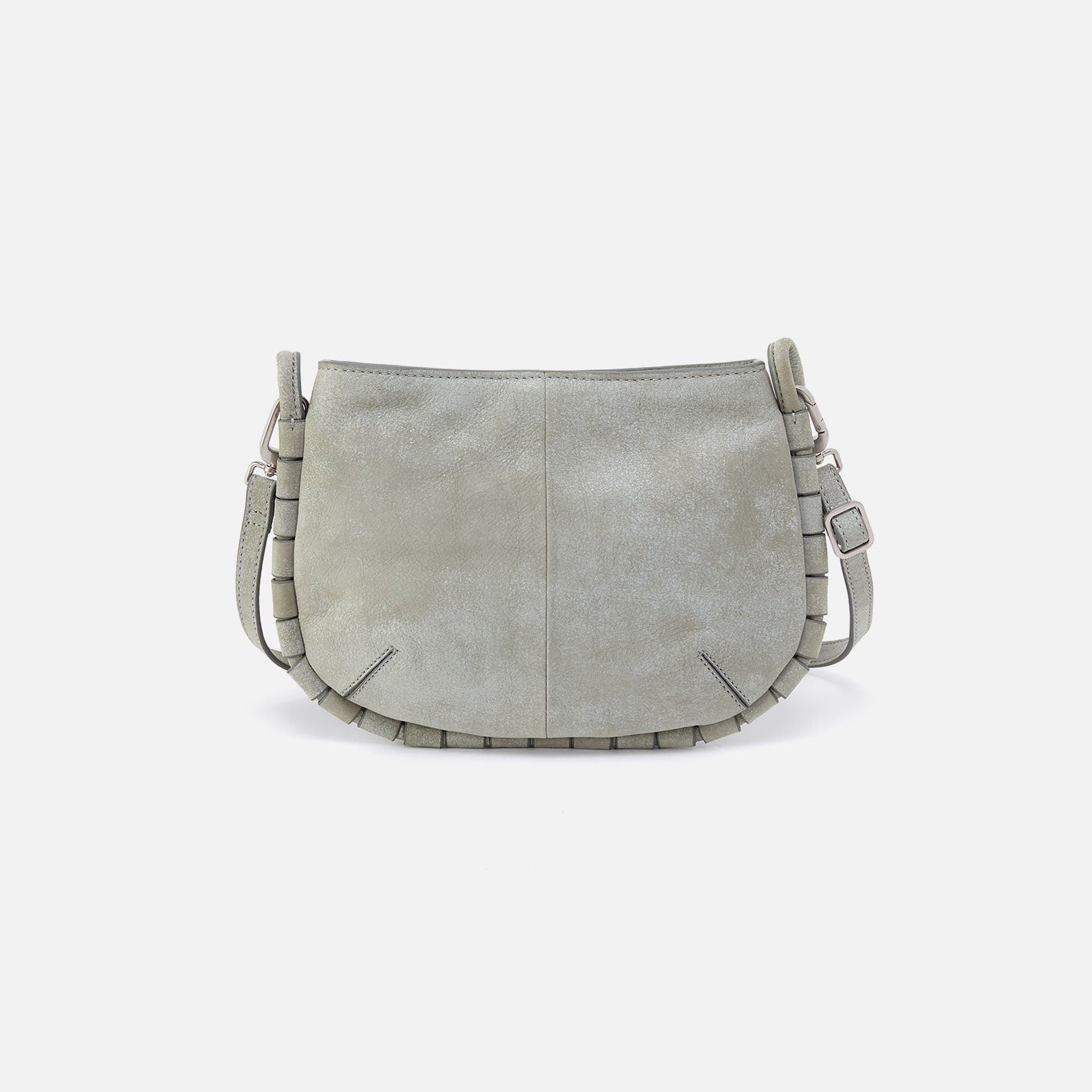 Phoebe Crossbody In Buffed Leather - Misty Harbor - Image 4
