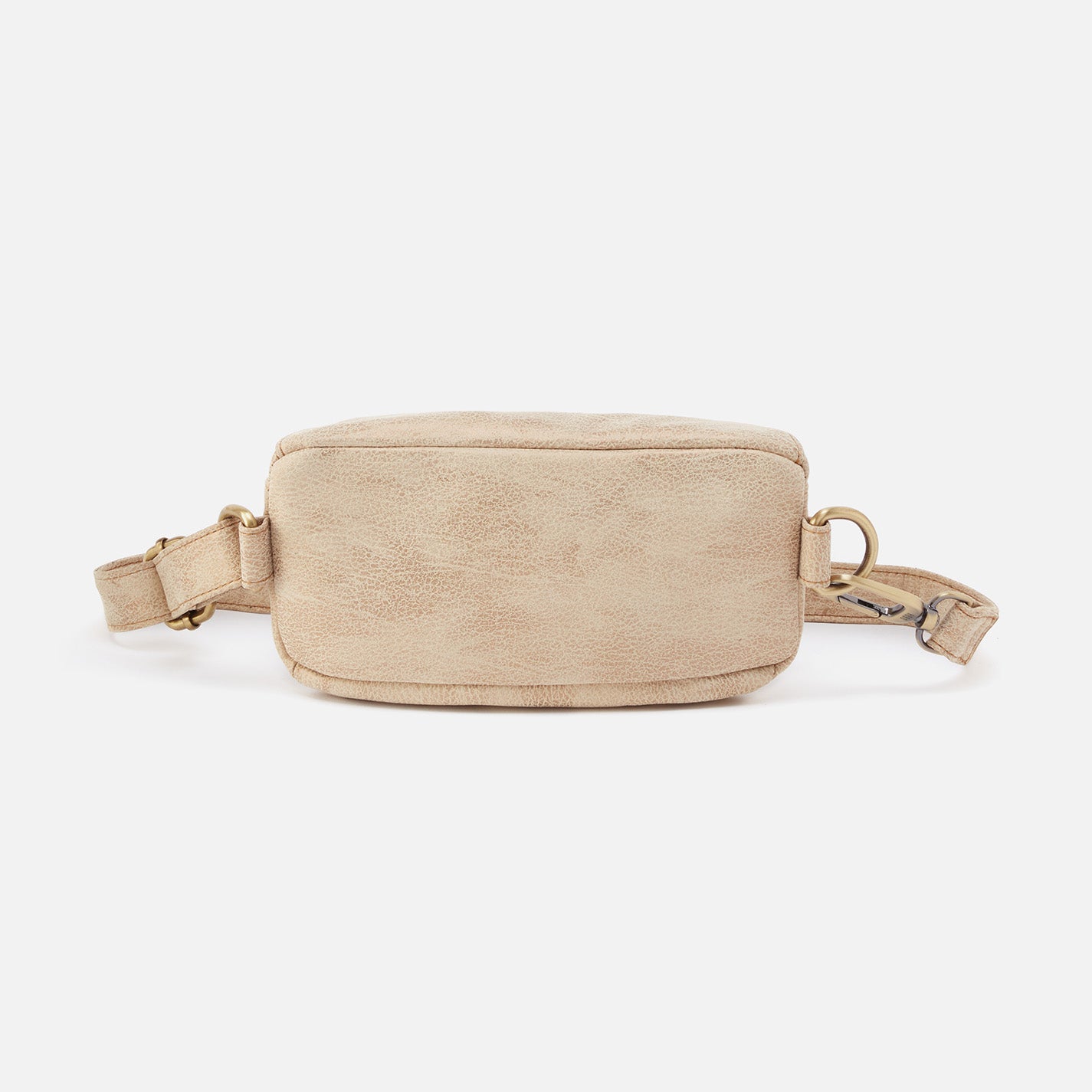 Fern Belt Bag In Metallic Leather - Gold Leaf - Image 5