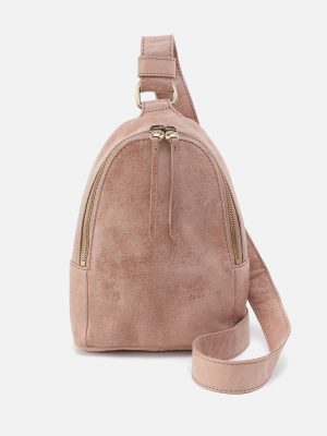 Fern Sling in Buffed Leather - Hazel