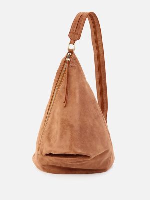 Sway Convertible Sling In Buffed Leather - Whiskey