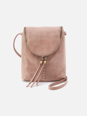 Fern Crossbody in Buffed Leather - Hazel