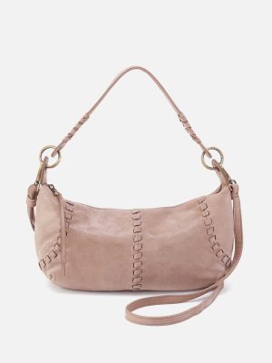 Opal Mini Shoulder in Buffed Leather - Hazel
