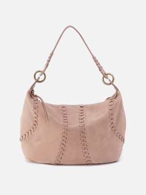 Opal Shoulder in Buffed Leather - Hazel