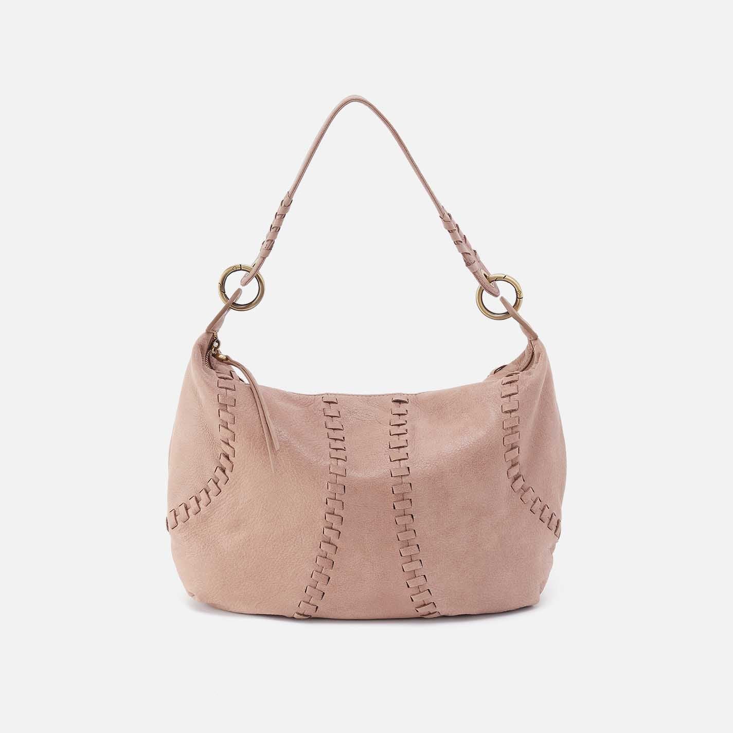 Opal Shoulder in Buffed Leather - Hazel