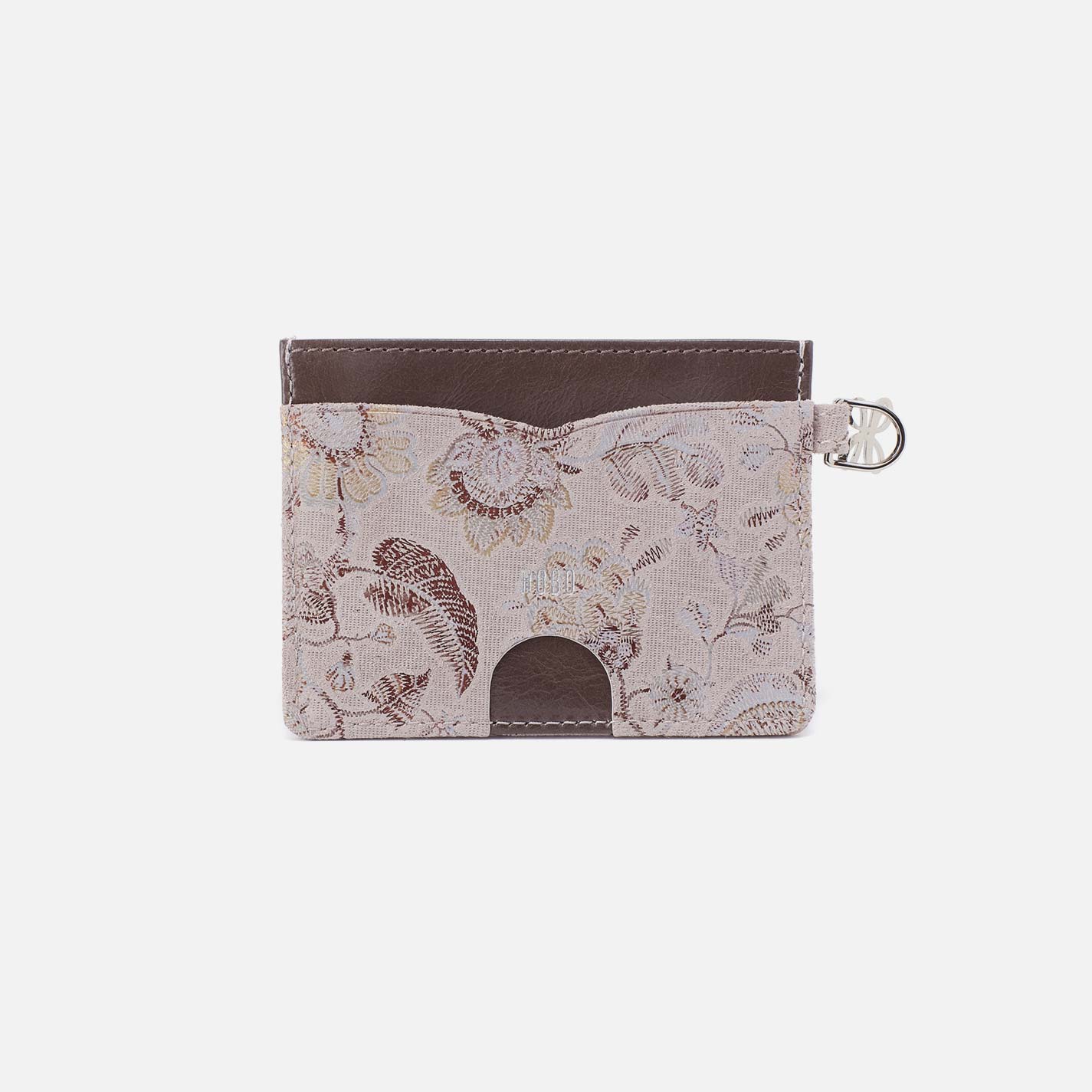 Charmed Card Case in Printed Leather - Mystic Bloom - Image 3