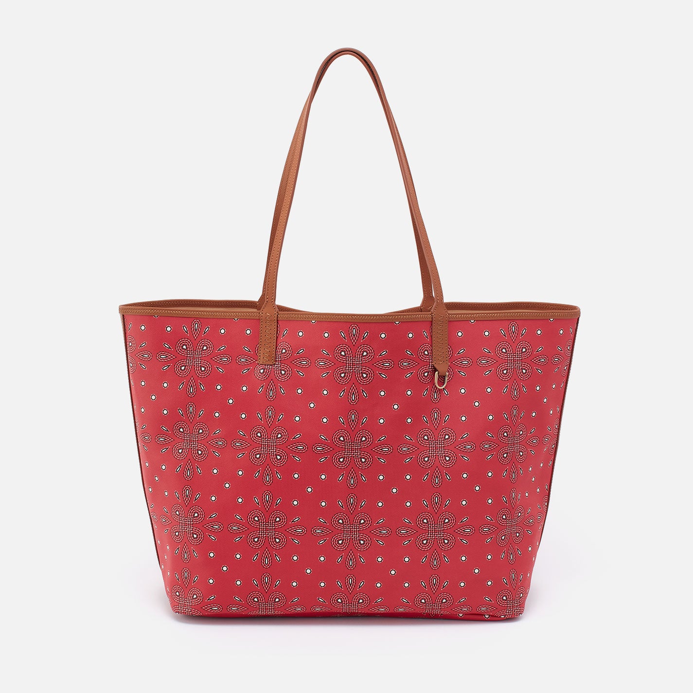 All That Tote Large In Coated Canvas - Red Journey Bandana