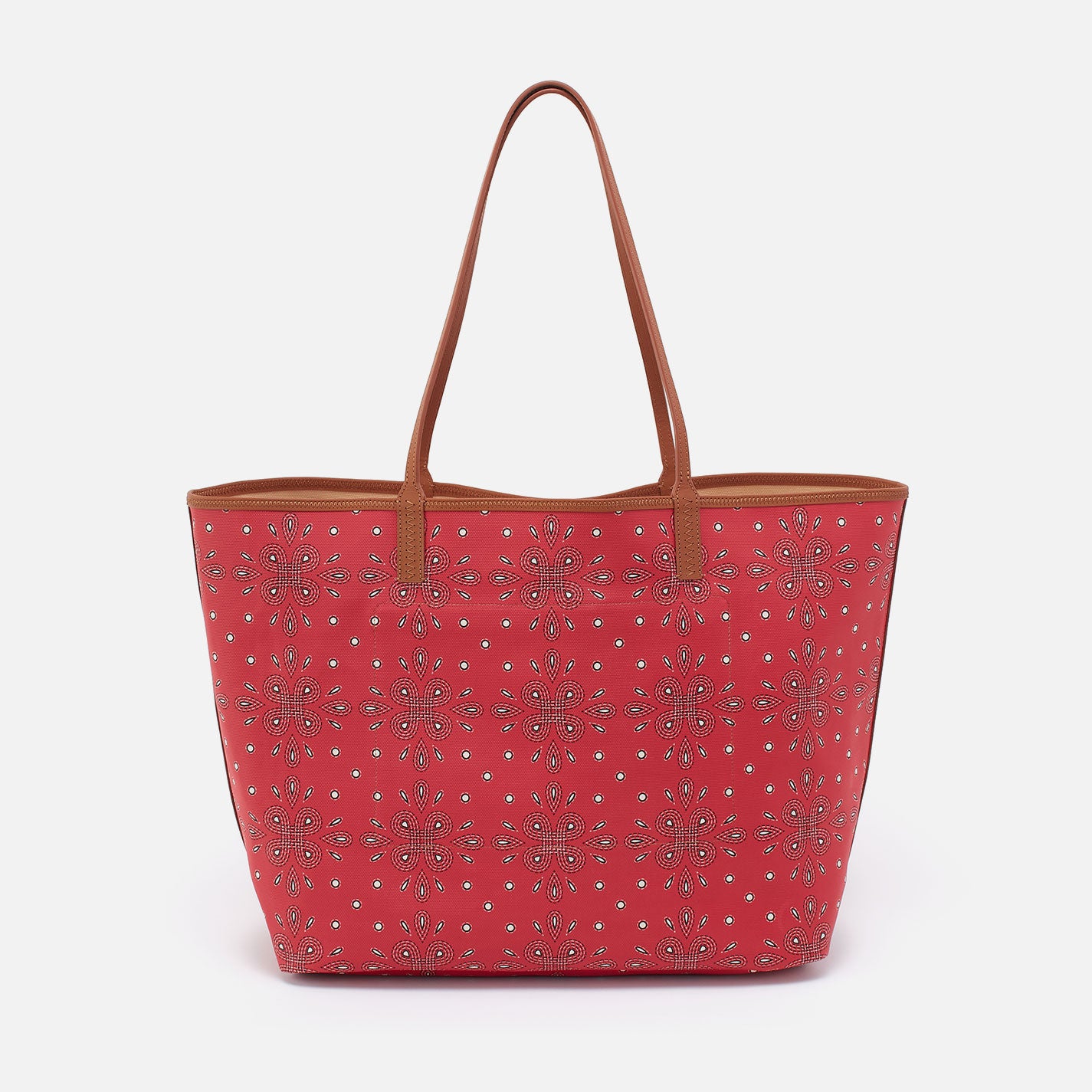 All That Tote Large In Coated Canvas - Red Journey Bandana - Image 5