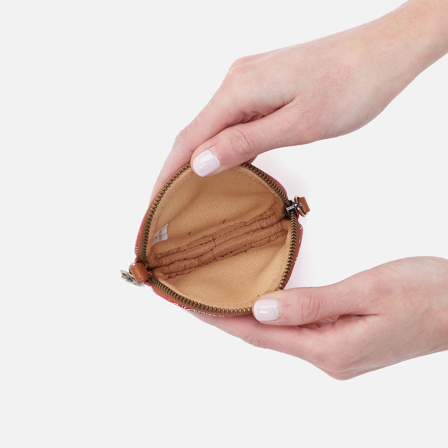 Revolve Small Bag Charm In Coated Canvas - Red Journey Bandana - Image 2