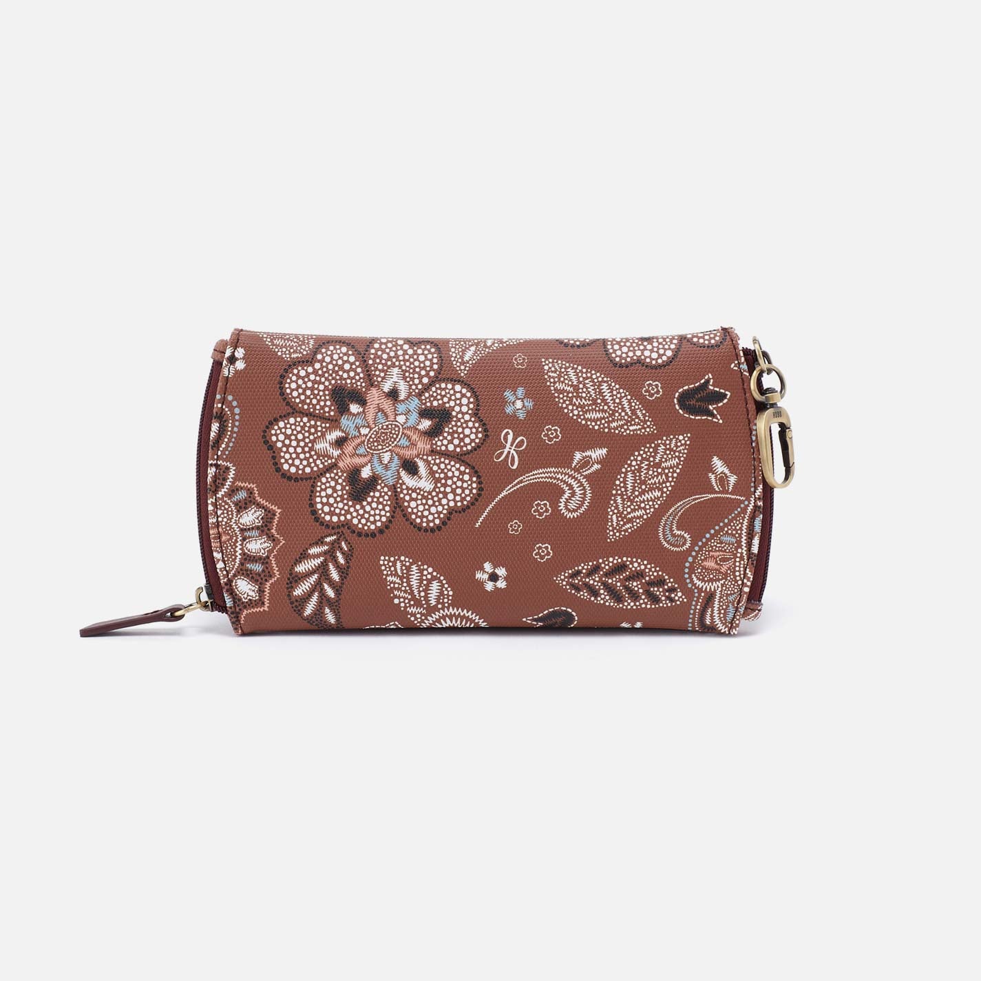 Spark Double Eyeglass Case in Coated Canvas - Country Road Bloom Canvas