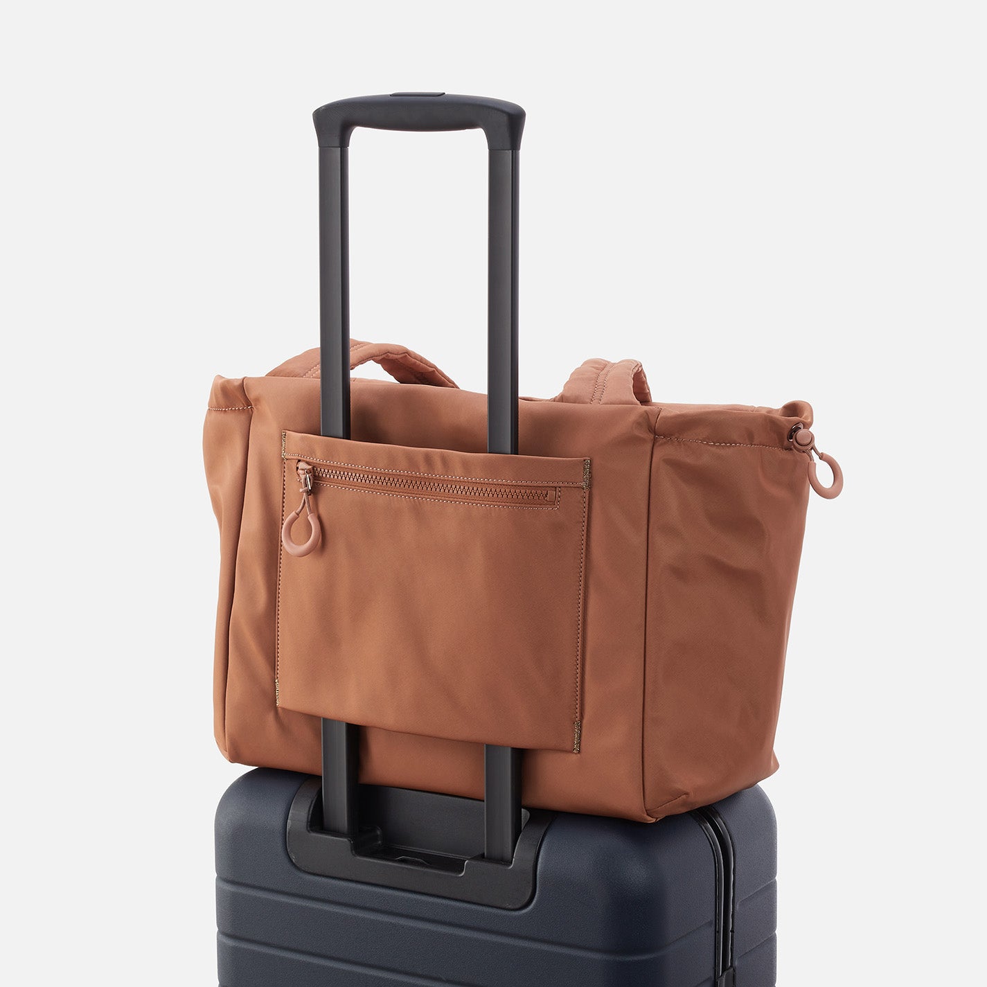 ALL IN ONE Tote in CaRefiber recycled nylon - Ocean - Image 10