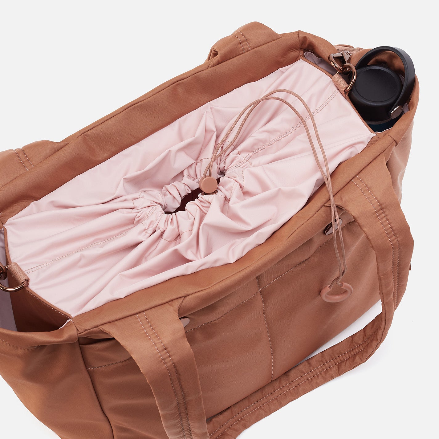 ALL IN ONE Tote in CaRefiber recycled nylon - Ocean - Image 12