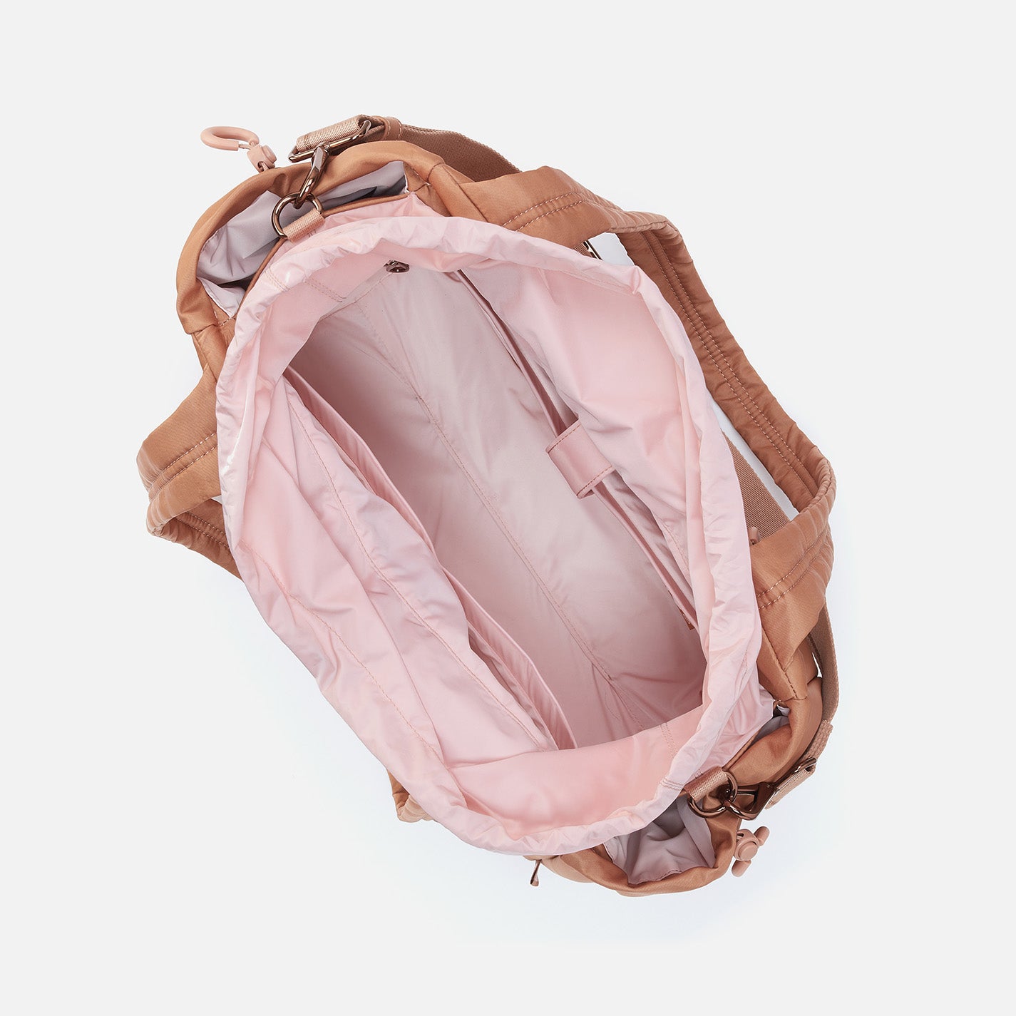 ALL IN ONE Tote in CaRefiber recycled nylon - Dune - Image 5