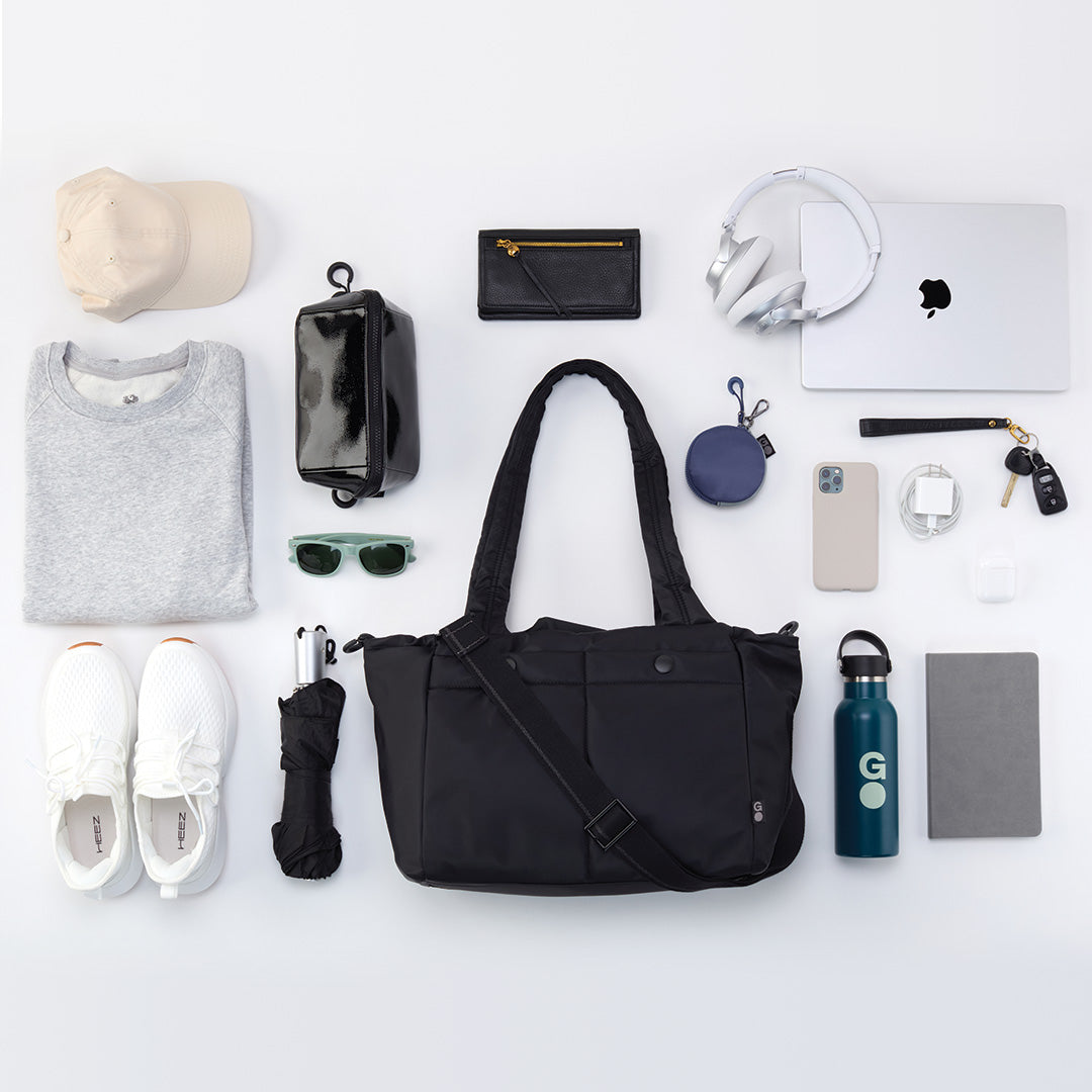 ALL IN ONE Tote in CaRefiber recycled nylon - Dune - Image 8