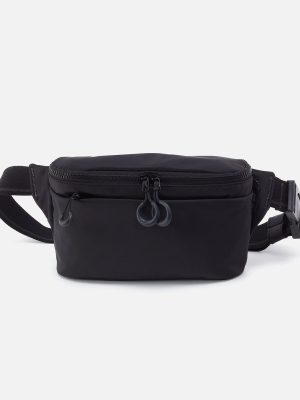 BE HOLD Belt Bag in CaRefiber recycled nylon - Jet