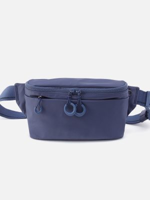 BE HOLD Belt Bag in CaRefiber recycled nylon - Ocean