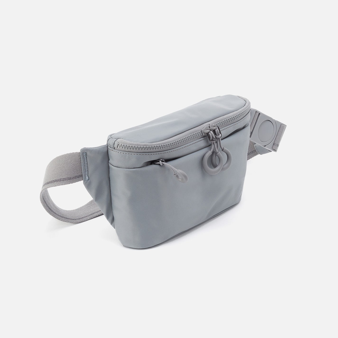 BE HOLD Belt Bag in CaRefiber recycled nylon - Stone - Image 5