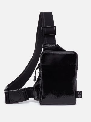 DIALED IN Phone Bag in EverShine nylon - Onyx