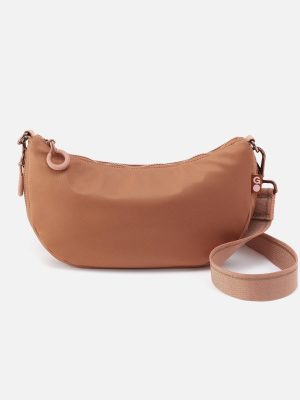EVERY WEAR Crossbody in CaRefiber recycled nylon - Dune