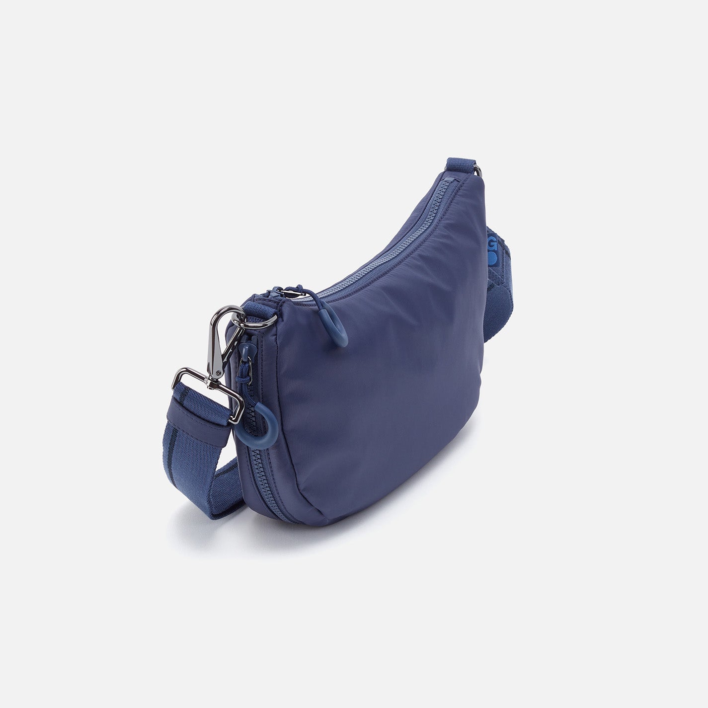 EVERY WEAR Crossbody in CaRefiber recycled nylon - Ocean - Image 5