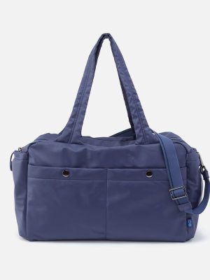 GET AWAY Duffle in CaRefiber recycled nylon - Ocean