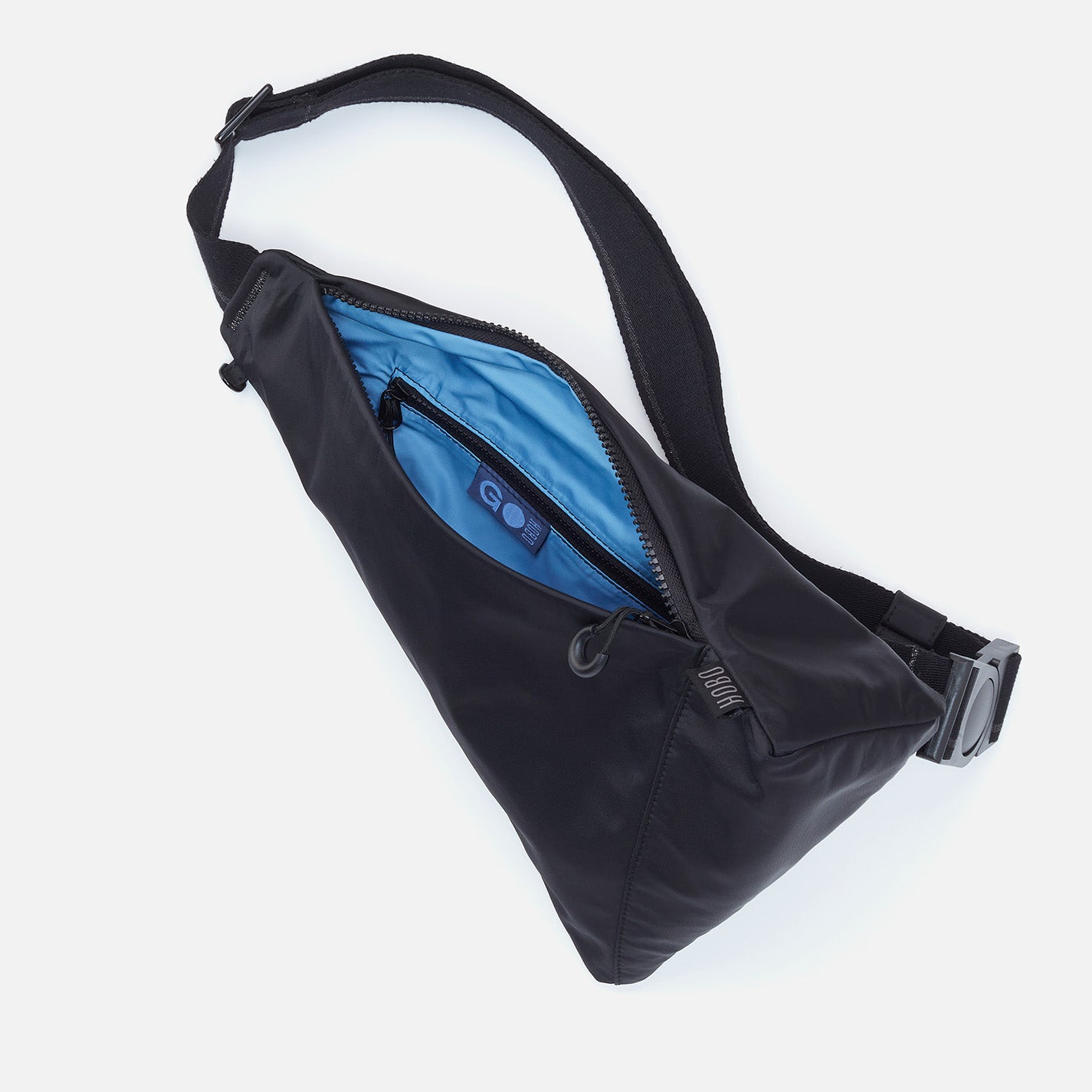 SURE THING Sling in CaRefiber recycled nylon - Jet - Image 4