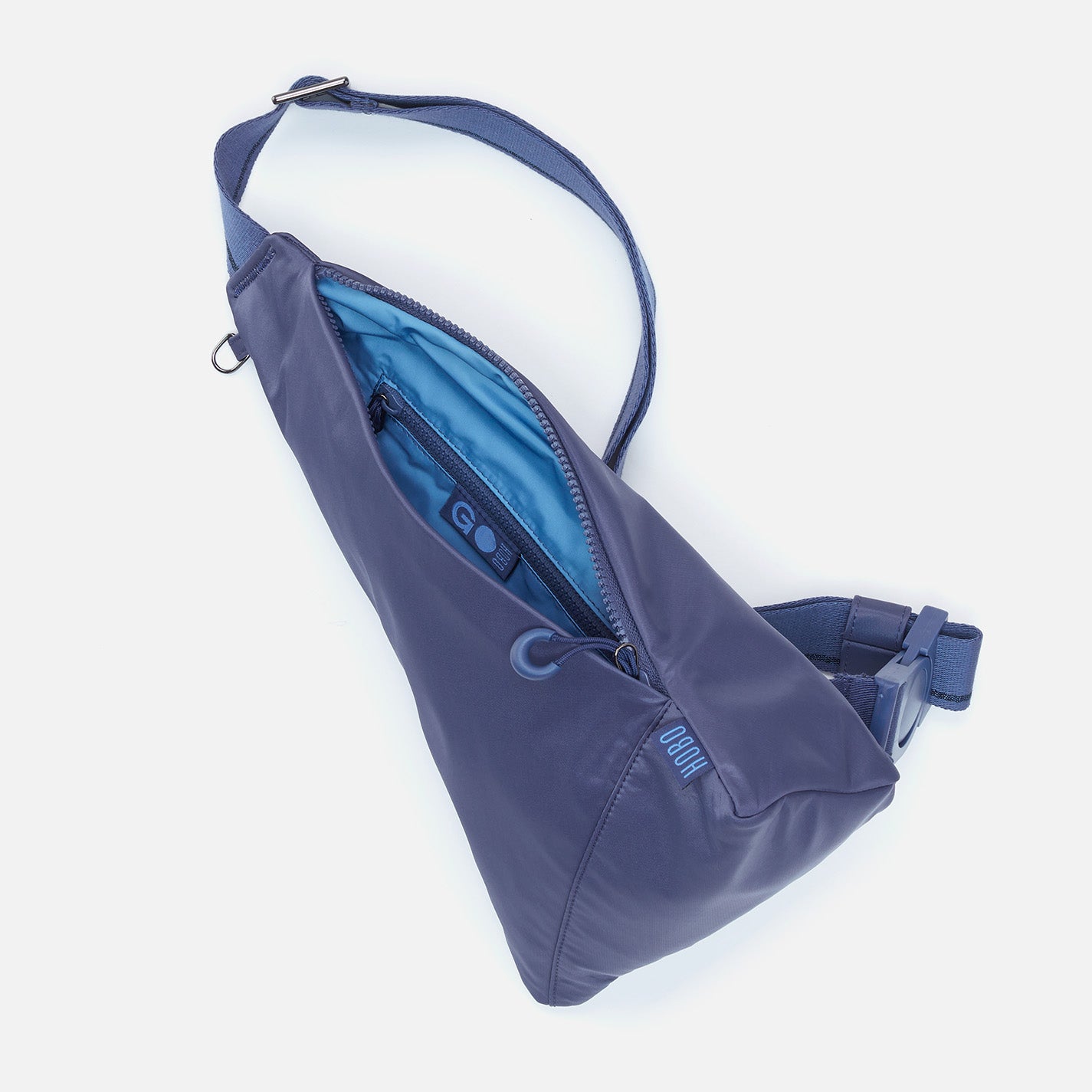 SURE THING Sling in CaRefiber recycled nylon - Ocean - Image 4
