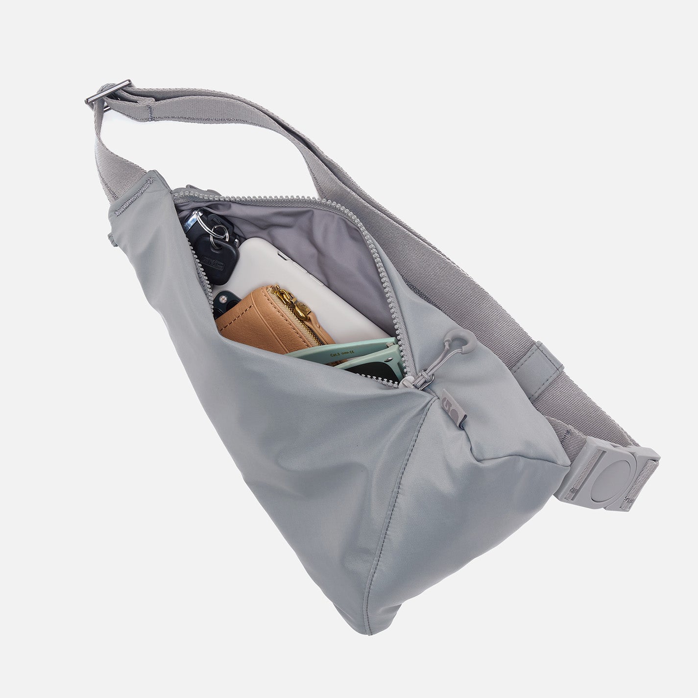 SURE THING Sling in CaRefiber recycled nylon - Stone - Image 2