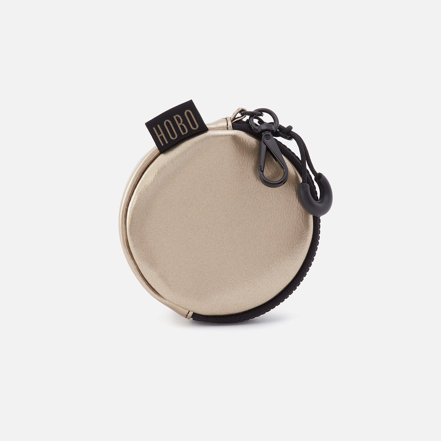 TAG ALONG Clip-on in EverShine nylon - Coffee Gold Metallic - Image 4