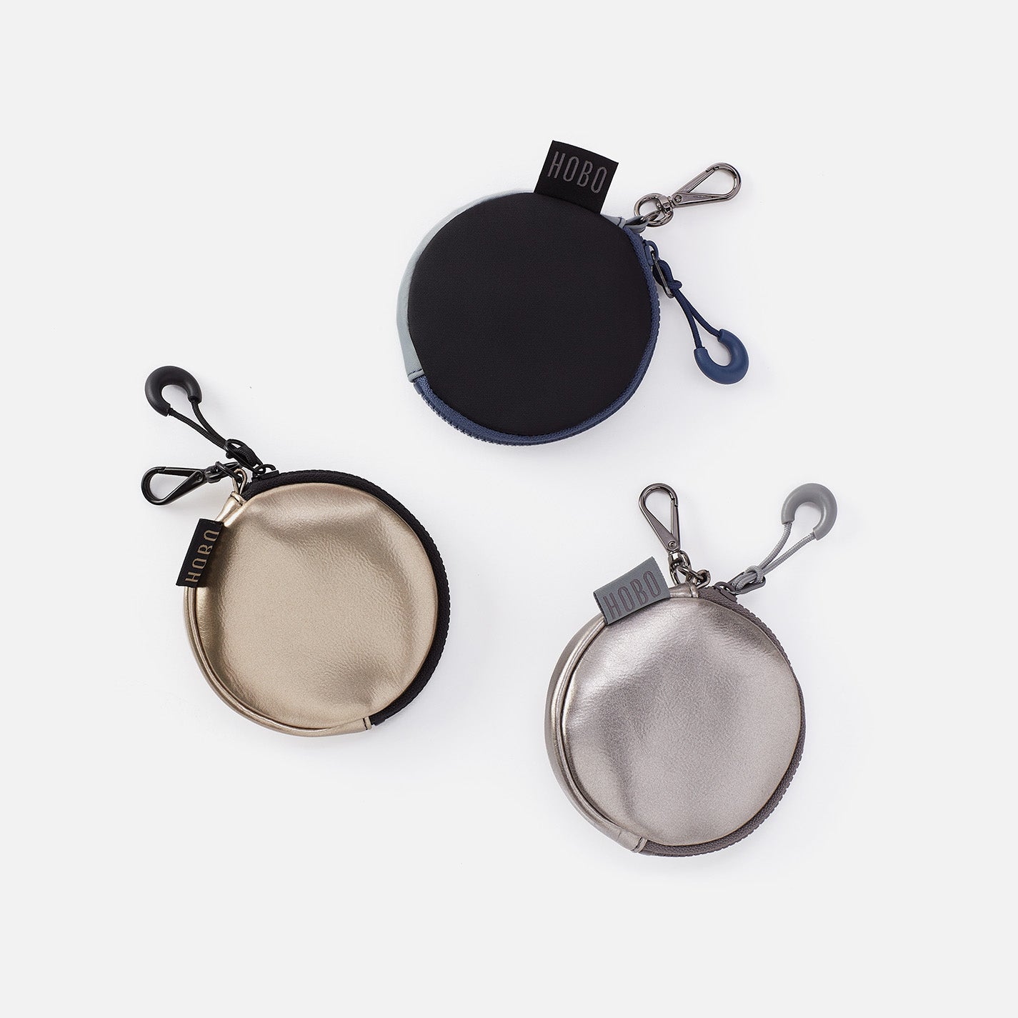 TAG ALONG Clip-on in EverShine nylon - Coffee Gold Metallic - Image 5