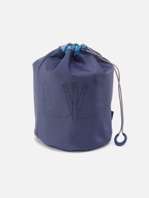 QUICK DRAW Pack Sack Large in CaRefiber recycled nylon - Ocean