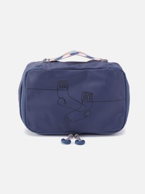 SET TO GO Packing Cube Small in CaRefiber recycled nylon - Ocean