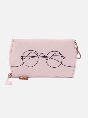 DOUBLE VISION Clip Eyewear Organizer in CaRefiber recycled nylon - Lotus
