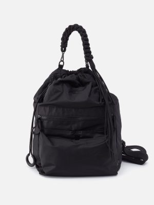 LIFE'S A CINCH Backpack in CaRefiber recycled nylon - Jet