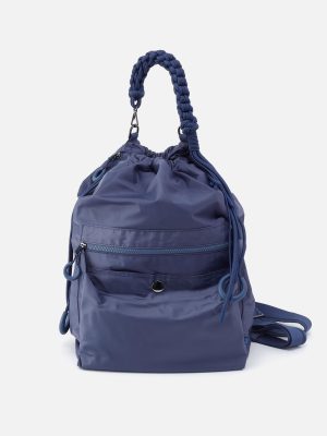 LIFE'S A CINCH Backpack in CaRefiber recycled nylon - Ocean