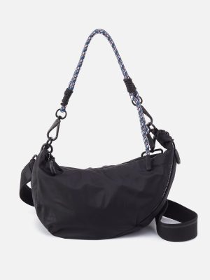 GO FOR IT Sling Crossbody in CaRefiber recycled nylon - Jet