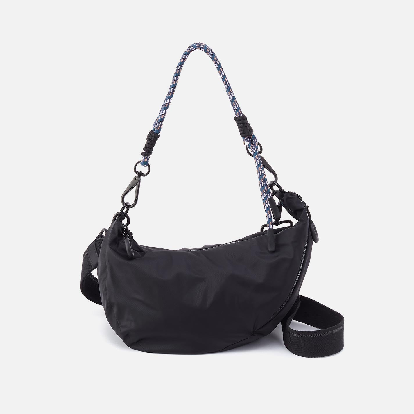 GO FOR IT Sling Crossbody in CaRefiber recycled nylon - Jet