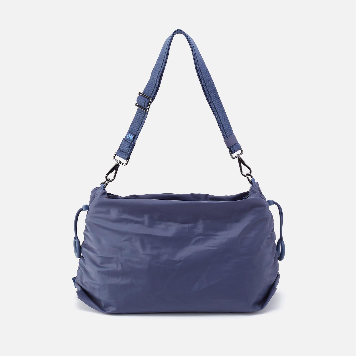 THE BIG DRAW Crossbody in CaRefiber recycled nylon - Ocean - Image 3