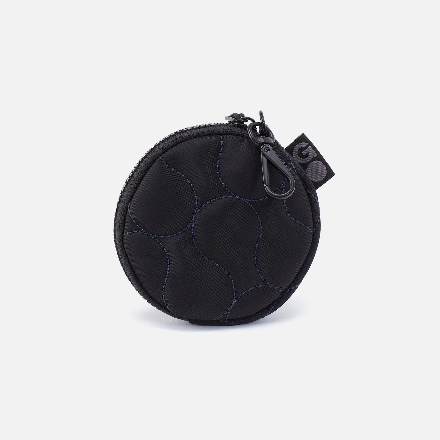 TAG ALONG Quilted Clip-On in CaRefiber recycled nylon - Jet - Image 3