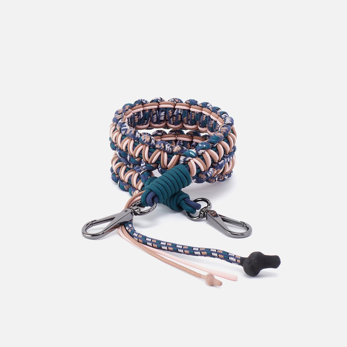 GO-TIME Strap in Poly nylon cording - Teal Multi