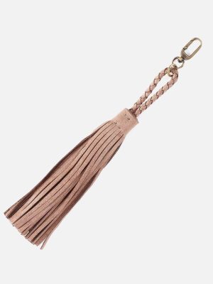 Ziggy Tassel Swag in Buffed Leather - Hazel