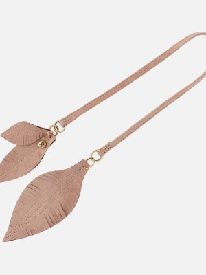 Feather Bag Swag in Buffed Leather - Hazel