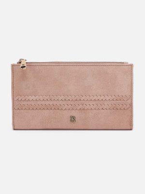 Jill Large Bifold Wallet in Buffed Leather - Hazel