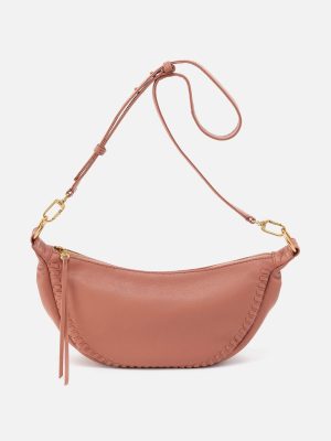 Knox Sling In Pebbled Leather - Cork