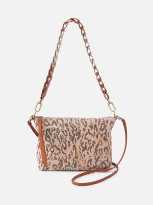 Kori Crossbody In Printed Leather - Summer Safari