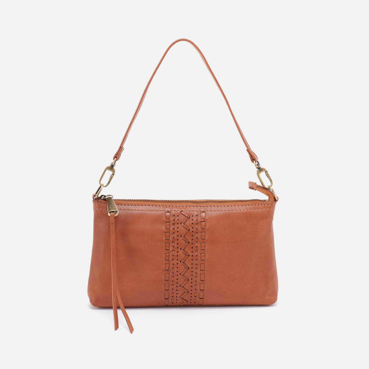 Darcy Crossbody in Washed Leather - Harvest Wheat - Image 8