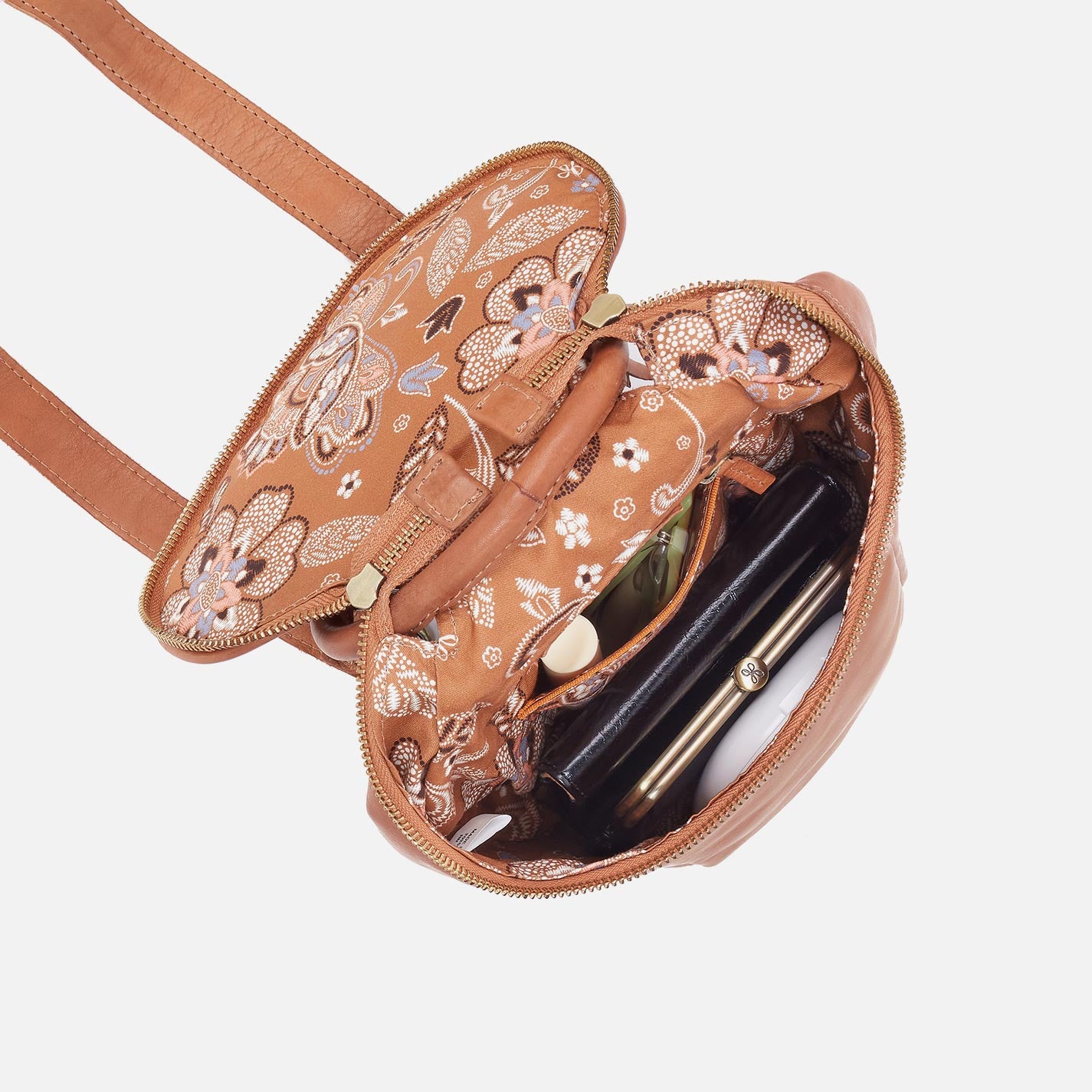 Sheila Sling in Washed Leather - Harvest Wheat - Image 4