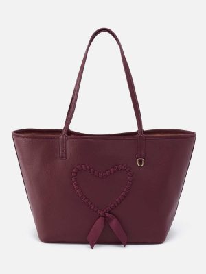 All That Tote in Pebbled Leather - Mulberry Glaze