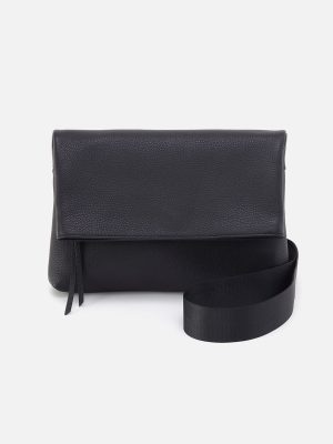 Grant Crossbody In Pebbled Leather - Black