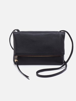 Grant Small Crossbody In Pebbled Leather - Black