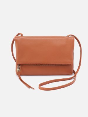 Grant Small Crossbody In Pebbled Leather - Butterscotch